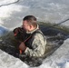 Students take plunge in icy water for Cold-Weather Operations Course 18-02 at Fort McCoy