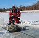 Students take plunge in icy water for Cold-Weather Operations Course 18-02 at Fort McCoy