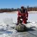 Students take plunge in icy water for Cold-Weather Operations Course 18-02 at Fort McCoy