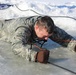 Students take plunge in icy water for Cold-Weather Operations Course 18-02 at Fort McCoy