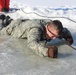 Students take plunge in icy water for Cold-Weather Operations Course 18-02 at Fort McCoy