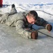 Students take plunge in icy water for Cold-Weather Operations Course 18-02 at Fort McCoy