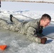 Students take plunge in icy water for Cold-Weather Operations Course 18-02 at Fort McCoy