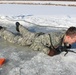 Students take plunge in icy water for Cold-Weather Operations Course 18-02 at Fort McCoy