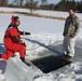 Students take plunge in icy water for Cold-Weather Operations Course 18-02 at Fort McCoy