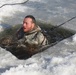 Students take plunge in icy water for Cold-Weather Operations Course 18-02 at Fort McCoy