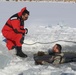 Students take plunge in icy water for Cold-Weather Operations Course 18-02 at Fort McCoy