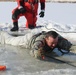 Students take plunge in icy water for Cold-Weather Operations Course 18-02 at Fort McCoy