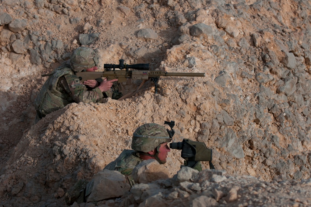 Sniper team searches for high value targets in Inferno Creek 18