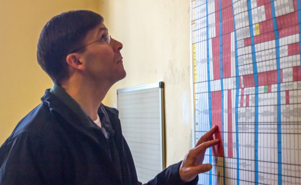 Secretary of the Army visits JMTG-U