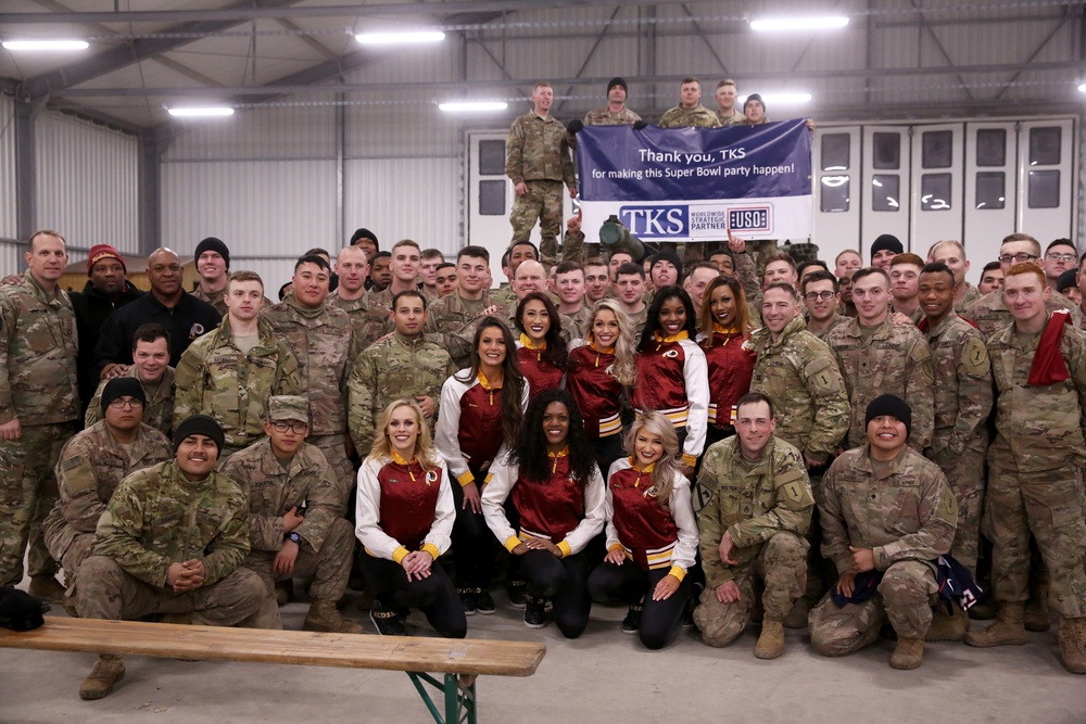 US Army celebrates Super Bowl LII in Hohenfels