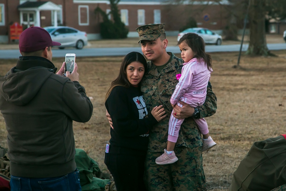 26th MEU Departs for Deployment at Sea