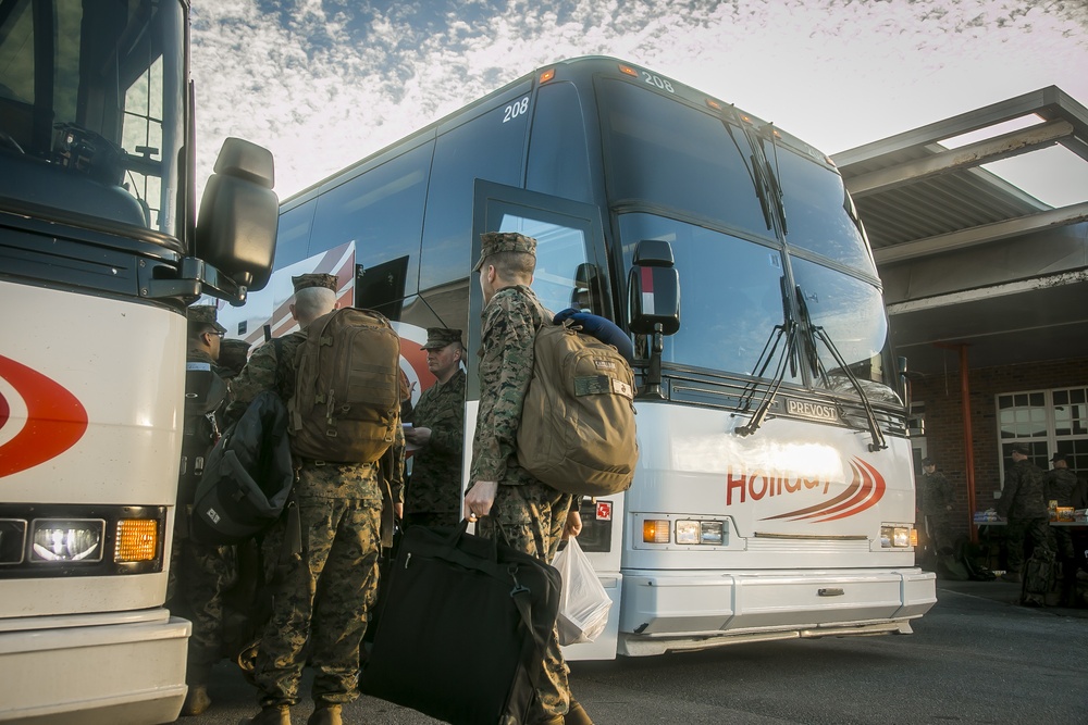 26th MEU Departs for Deployment at Sea