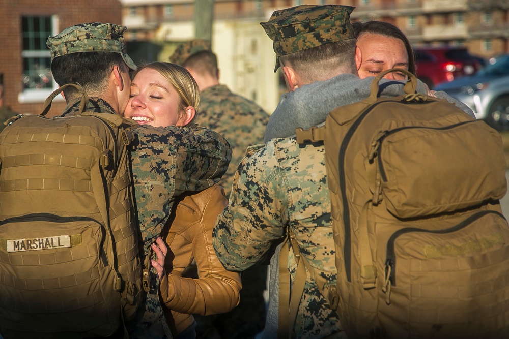 26th MEU Departs for Deployment at Sea