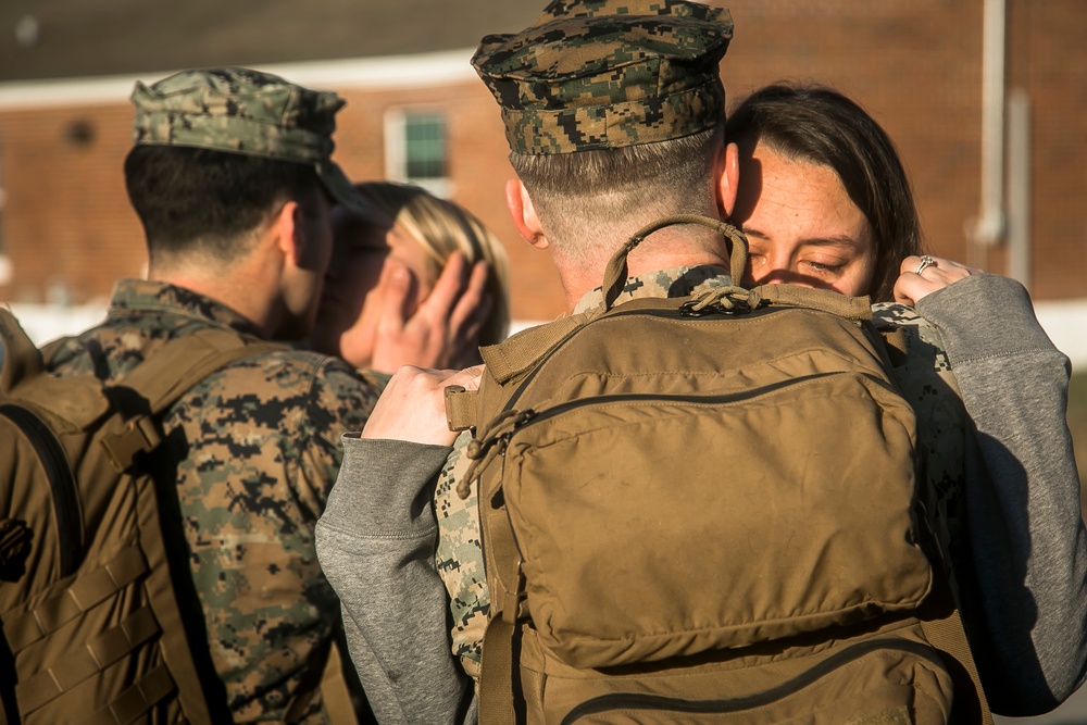 26th MEU Departs for Deployment at Sea