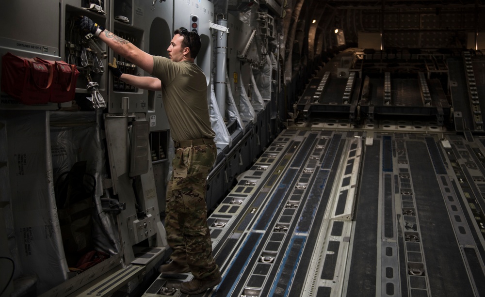 816th EAS Moves Cargo through Afghanistan