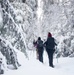 Black Forest, White Snowshoe