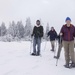 Black Forest, White Snowshoe
