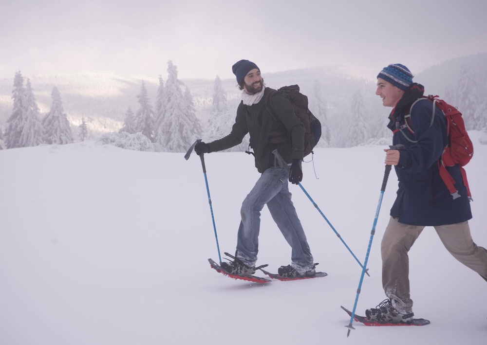 Black Forest, White Snowshoe