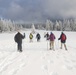 Black Forest, White Snowshoe