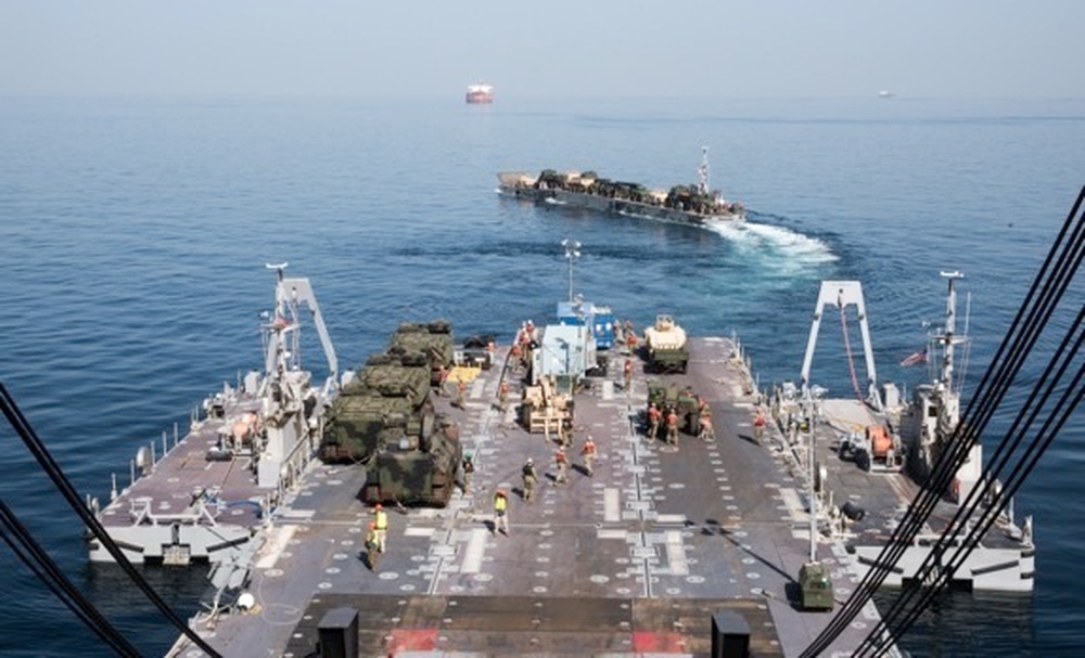 DVIDS - Images - Military moves equipment from ship-to-shore using ...
