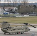 Aviation airfield operations, at the Katterbach Army Airfield in Ansbach, Bavaria, Germany,