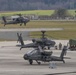 Aviation airfield operations, at the Katterbach Army Airfield in Ansbach, Bavaria, Germany,