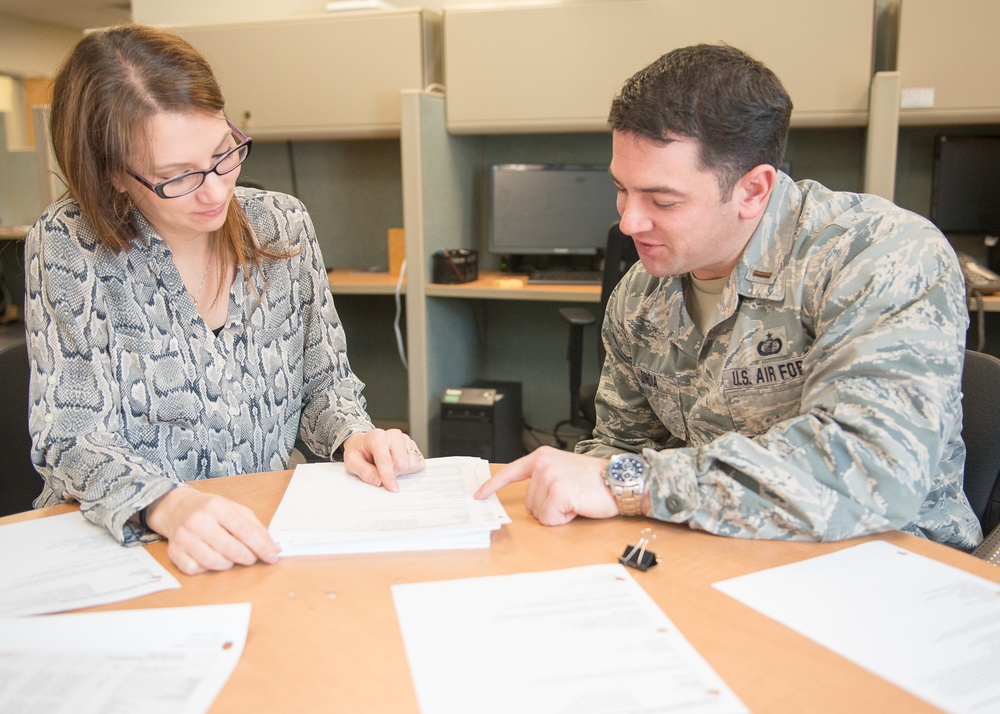 Logistics Planners at Otis Air National Guard Base