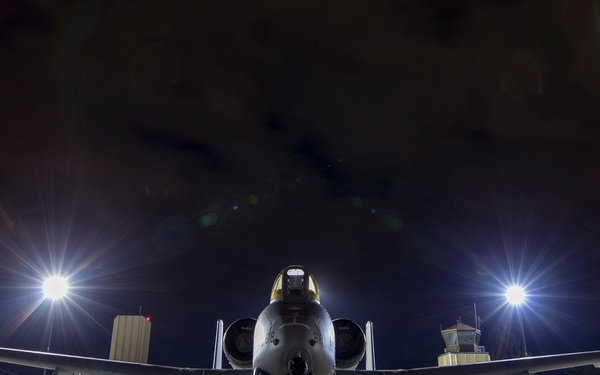 Early morning for A-10s