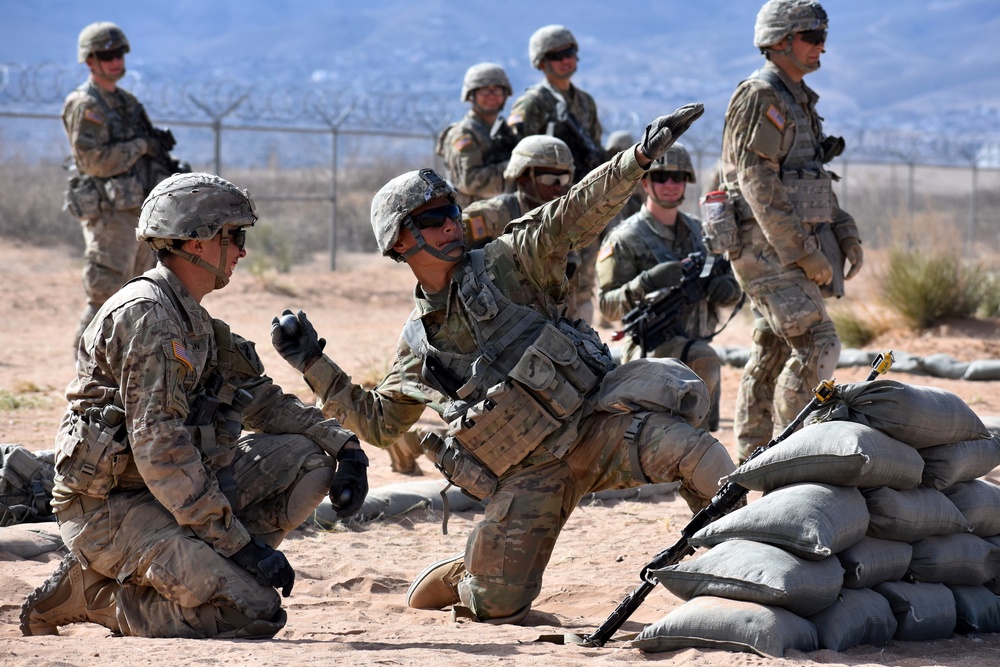 Infantry Soldiers prep for EIB