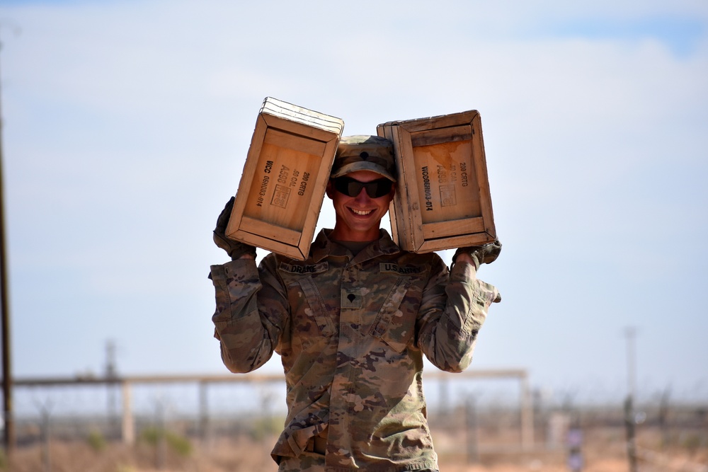 Infantry Soldiers prep for EIB