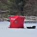 Ice fishing at Fort McCoy