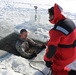 Students take plunge in icy water for Cold-Weather Operations Course 18-02 at Fort McCoy