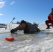 Students take plunge in icy water for Cold-Weather Operations Course 18-02 at Fort McCoy