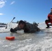 Students take plunge in icy water for Cold-Weather Operations Course 18-02 at Fort McCoy