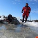 Students take plunge in icy water for Cold-Weather Operations Course 18-02 at Fort McCoy