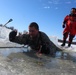 Students take plunge in icy water for Cold-Weather Operations Course 18-02 at Fort McCoy