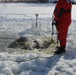 Students take plunge in icy water for Cold-Weather Operations Course 18-02 at Fort McCoy