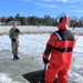 Students take plunge in icy water for Cold-Weather Operations Course 18-02 at Fort McCoy