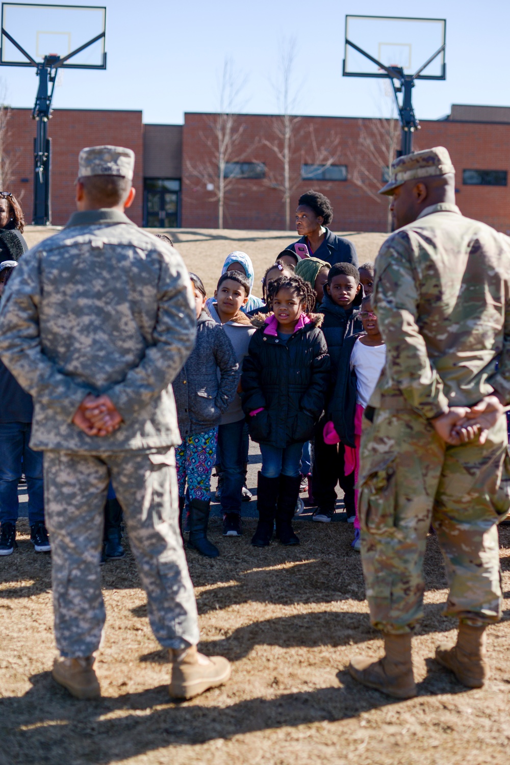 NCNG Aviation Soldiers enhance education at Rogers Lane Elementary School