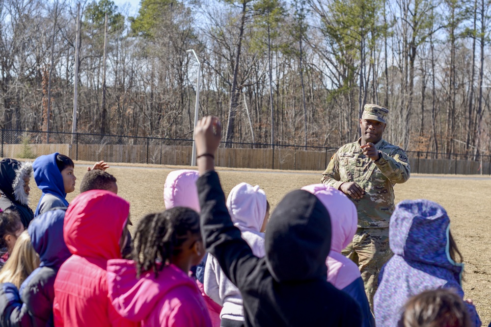 NCNG Aviation Soldiers enhance education at Rogers Lane Elementary School