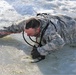 Students take plunge in icy water for Cold-Weather Operations Course 18-02 at Fort McCoy