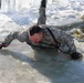 Students take plunge in icy water for Cold-Weather Operations Course 18-02 at Fort McCoy