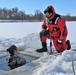 Students take plunge in icy water for Cold-Weather Operations Course 18-02 at Fort McCoy