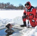 Students take plunge in icy water for Cold-Weather Operations Course 18-02 at Fort McCoy