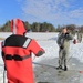 Students take plunge in icy water for Cold-Weather Operations Course 18-02 at Fort McCoy