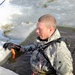 Students take plunge in icy water for Cold-Weather Operations Course 18-02 at Fort McCoy