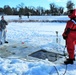 Students take plunge in icy water for Cold-Weather Operations Course 18-02 at Fort McCoy