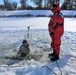 Students take plunge in icy water for Cold-Weather Operations Course 18-02 at Fort McCoy