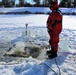 Students take plunge in icy water for Cold-Weather Operations Course 18-02 at Fort McCoy